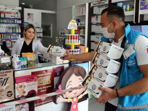 Muğla Büyükşehirden eczanelere ücretsiz maske