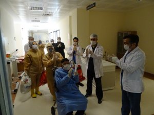 82 yaşında korona virüsü yendi