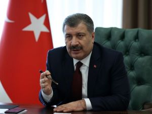 Sağlık Bakanı Fahrettin Koca, video konferans yöntemiyle Koronavirüs Bilim Kurulu’na katıldı.