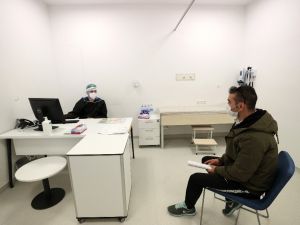 Covid-19 teşhis ve tedavi süreçleri görüntülendi