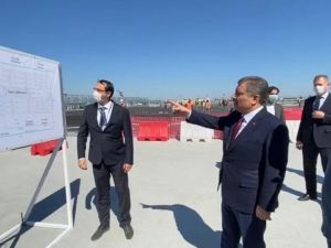 Bakan Koca: "Yeşilköy’de inşa ettiğimiz çok amaçlı hastane her türlü afette güçlü bir sağlık alt yapısı oluşturacak"