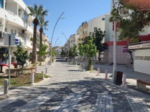 Datça sokağa çıkma kısıtlamasına uydu