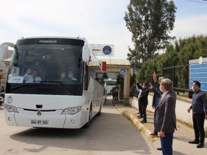 Cezayir’den Aydın’a getirilen 450 işçi karantinadan çıktı