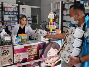 Muğla Büyükşehir’den Eczanelere 44 bin 500 maske