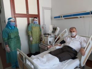 İl Milli Eğitim Müdürü Okumuş plazma bağışında bulundu