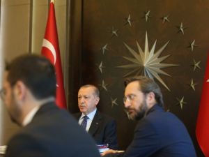 AK Parti Merkez Yürütme Kurulu Genel Başkan R. Tayyip Erdoğan başkanlığında toplandı