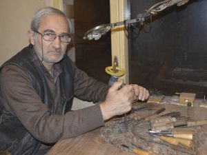 Ağaçları sanat eserine dönüştürüyor