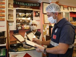 Pamukkale zabıtasından ‘Halk Sağlığı’ denetimi