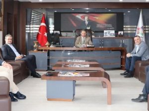 NTO Başkanı Arslan banka müdürleriyle ‘nefes’ kredisini görüştü