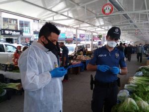 Menteşe ’de pazarlar polislere emanet