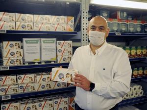 Marketlerde cerrahi maske satışı başladı