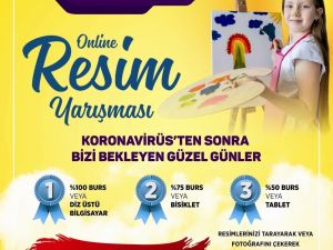 Efelerli küçük ressamlara online yarışma
