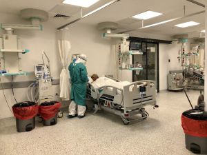 Korona virüslü hastalar işte bu yoğun bakımda tedavi ediliyor