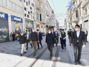 ’Beyoğlu Kültür Yolu’ çalışmaları devam ediyor