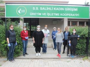 Salihli’de üreten kadınların güçbirliği