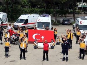Aydın 112 personellerinden ‘Sarı Kahramanlar’ klibi