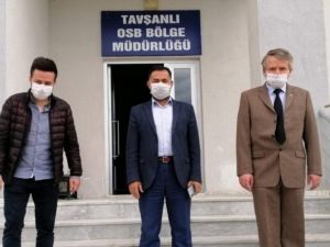 Rektör Yardımcısı Aydın’dan Tavşanlı OSB’ye ziyaret