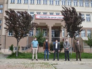 Pazarlar Spor Lisesi öğrencileri ile buluşuyor