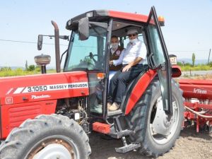 Kırkağaç Kavunu tohumu toprakla buluştu