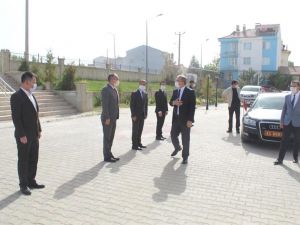 Vali Toraman, ilçelerdeki Korona virüs tedbirlerini denetledi