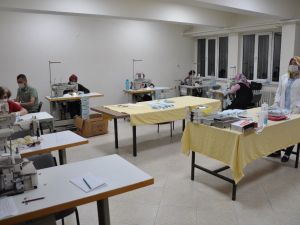 Mesleki Eğitim Merkezi’nden maske desteği