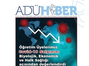ADÜ Haber Dergisi, Kovid-19 gündemini özel sayı yaptı