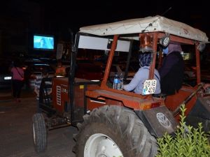 Koçarlı’da açık hava sinemasına ilgi büyük oldu