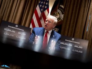 Trump, tartışmalara neden olan hidroksiklorokin ilacını kullanmayı bırakacağını açıkladı