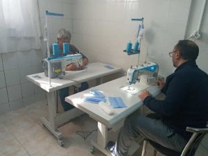 Sağlık-Sen’den MCBÜ Hafsa Sultan Hastanesine korona ile mücadelede destek