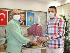 AK gençlerden Başkan Elbir’e ziyaret
