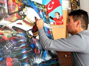 Bayraklı’da ressamlardan uluslararası sanal sergi