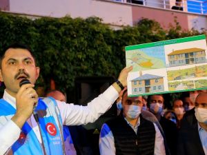 Bakan Kurum’dan Sivrice için net mesaj:"Hiçbir şekilde yapılaşmaya müsaade edemeyiz"