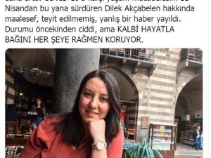 Bakan Koca: “Dilek hemşirenin kalbi hayatla bağını koruyor”