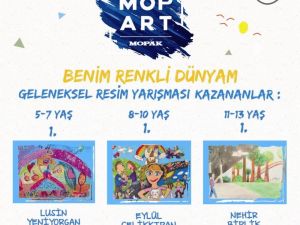MOPART resim yarışmasının kazananları belli oldu
