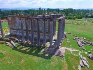 Aizanoi Antik Kenti ziyarete açıldı