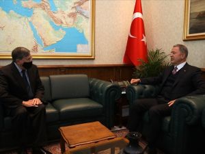 Bakan Akar, ABD Ankara Büyükelçisi Satterfield’i kabul etti