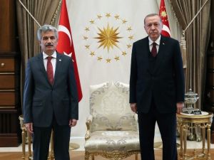 Cumhurbaşkanı Erdoğan, Danıştay Başkanı Yiğit’i kabul etti