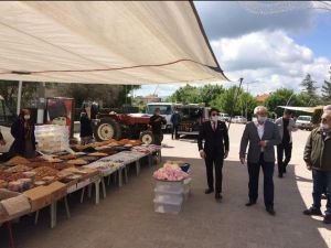 Dumlupınar pazarı açıldı