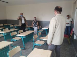 İl Milli Eğitim Müdürü Okumuş, LGS hazırlıklarını yerinde inceledi