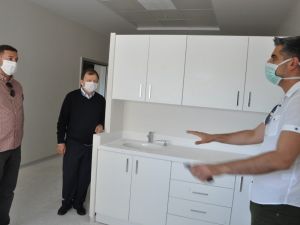 İl Sağlık Müdüründen hastanede inceleme