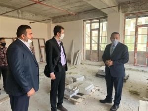 Demirtaş, Müftülük Külliyesi’ni inceledi