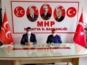 AK Parti il Başkanı Koca’dan MHP il Başkanı Samanlı’ya ziyaret