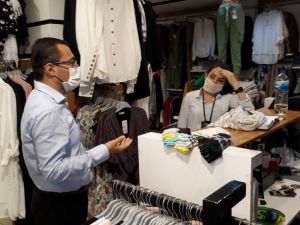 Kaymakamdan korona virüs denetimi