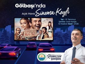 Gölbaşı sineması ikinci perdesiyle izleyicileriyle