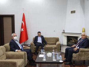 Milletvekili Dülger Bakan Pakdemirli ile bir araya geldi