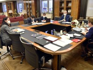 Ticaret Bakanı Pekcan, Çin Ticaret Bakanı ile görüştü