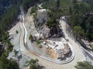 Göktepe Sulaması inşaatı çalışmaları sürüyor