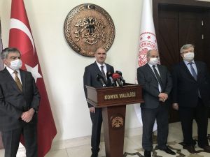 Konya Valisi Özkan göreve başladı