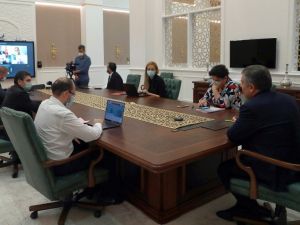 Bakan Koca, Toplum Bilimleri Kurulu toplantısına başkanlık etti