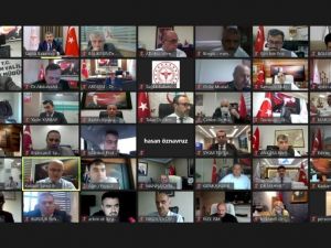 Sağlık Bakanı Koca, 81 ilin sağlık müdürleriyle görüştü